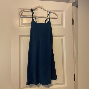 Blue athletic dress